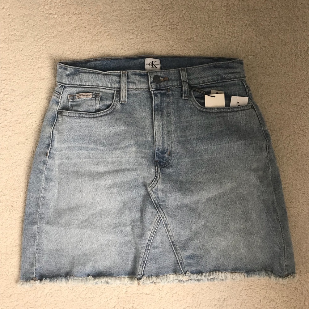 Calvin Klein Jean Skirt